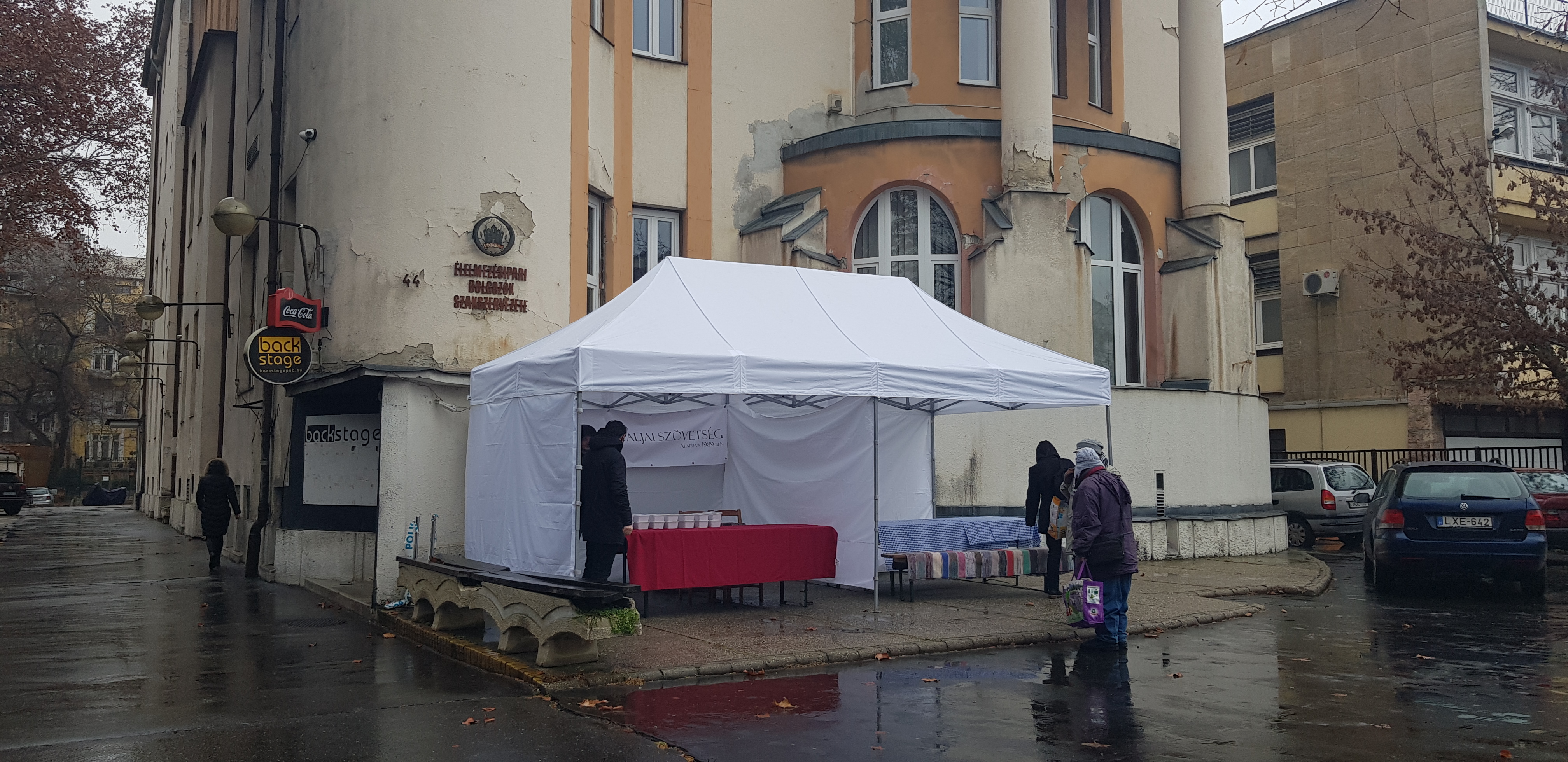 Szövetségünk ételosztó akciója