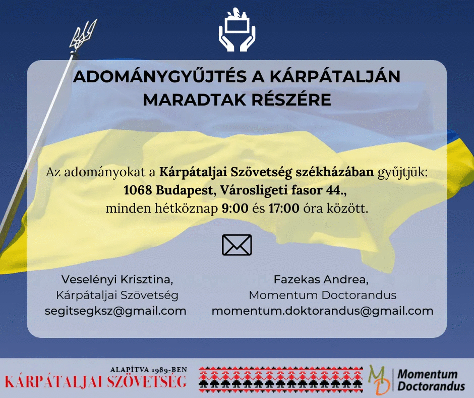 Adománygyűjtés a Kárpátalján maradtak részére