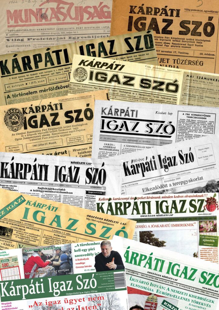 Kárpáti Igaz Szó szolidaritási előfizetési felhívás!