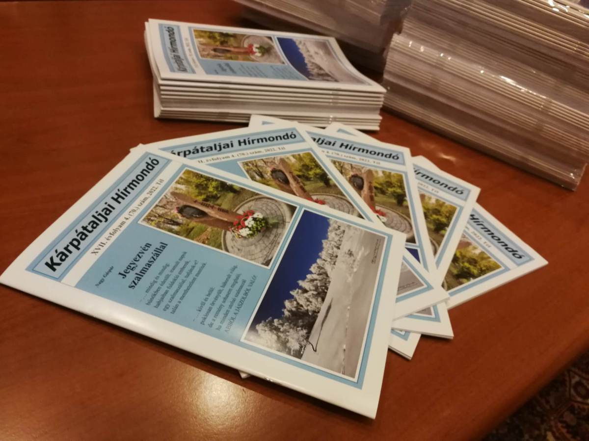 Megjelent a Kárpátaljai Hírmondó téli száma